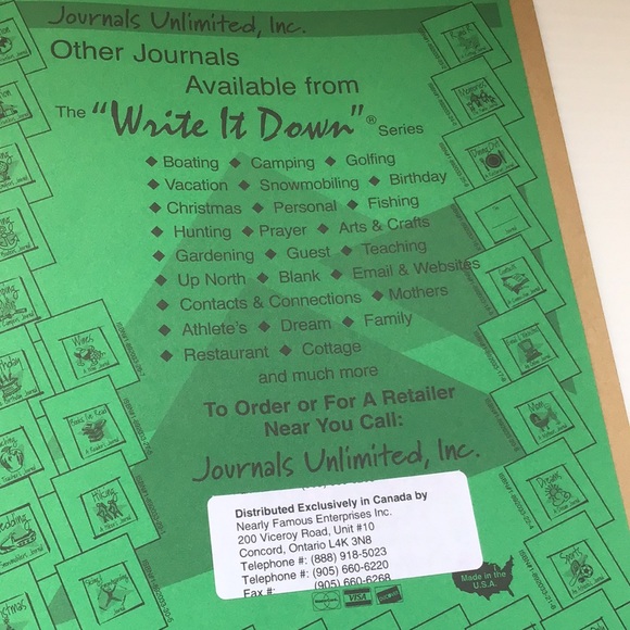 Vintage 1998 Christmas Journal 25 years of memories Simplebasic blank DIY rustic - Picture 13 of 15